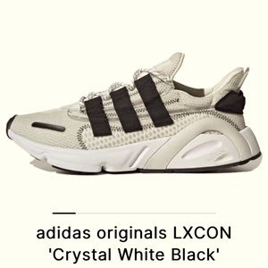 adidas originals LXCON 'Crystal White Black'
